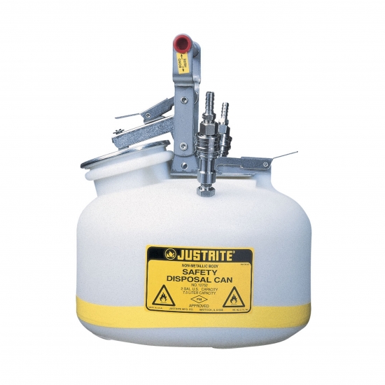HPLC disposal cans Justrite